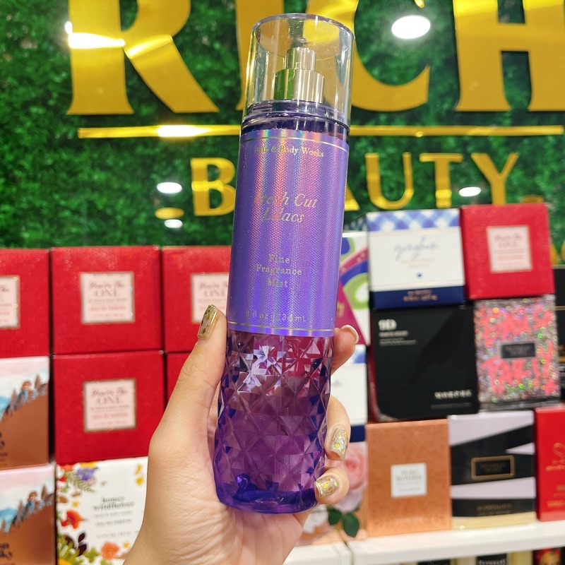 FRESH CUT LILACS - Xịt Thơm Body Mist Bath &amp; Body Works