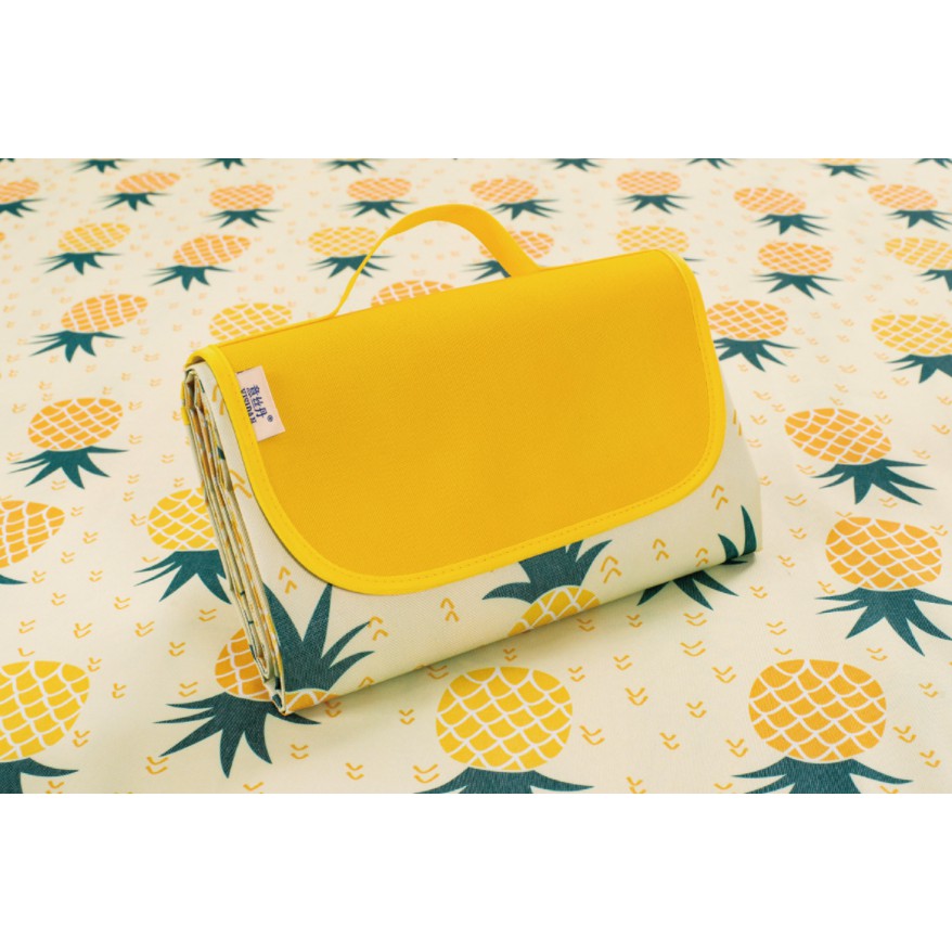 Thảm du lịch dã ngoại gấp gọn chống thấm nước, du lịch đi biển, bạt trải picnic