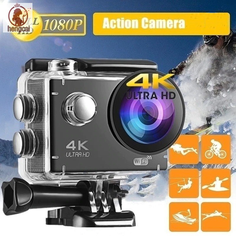 Camera Hành Trình Thể Thao Acam 30m Full Hd 1080p Màn Hình 2inch Góc Rộng 140 Độ 900mah