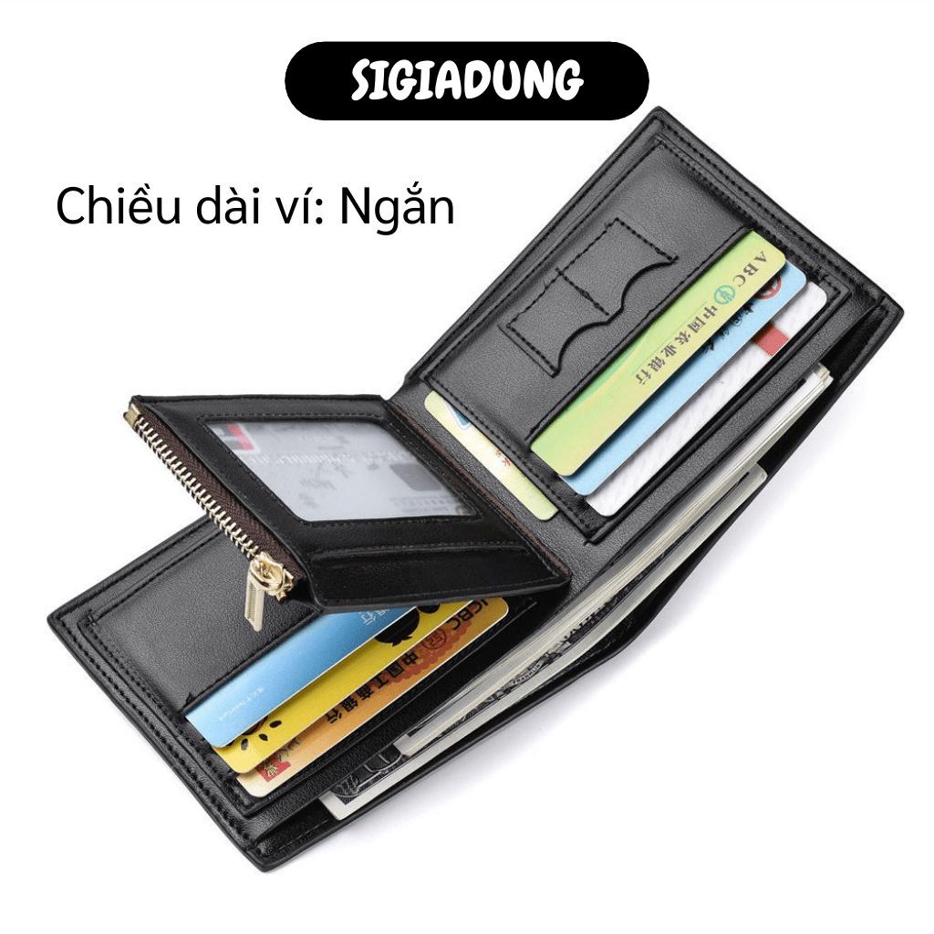 [SGD] Ví Nam - Bóp Da Nam DeaBolar Nhiều Ngăn Đựng Tiền Và Thẻ Nhỏ Gọn, Lịch Lãm 8381