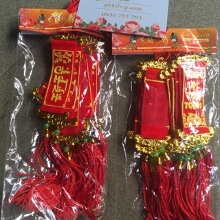 10 Liễng nhí treo Tết size nhỏ nhất ngẫu nhiên mẫu