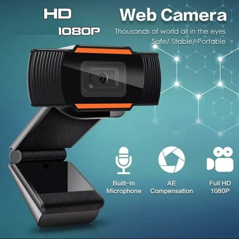 Webcam SP3 Full HD 1080 dành cho PC, Laptop, Android box, TV Android ... Hỗ trợ học và làm việc online, chất lượng tốt