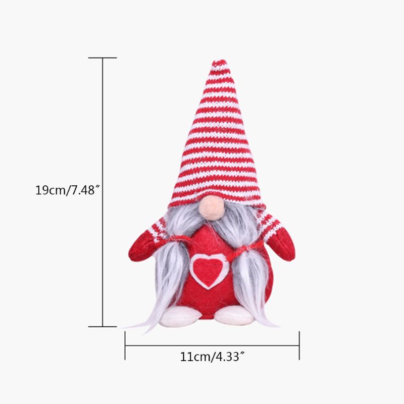 Ông Già Noel Nhồi Bông Handmade Xinh Xắn