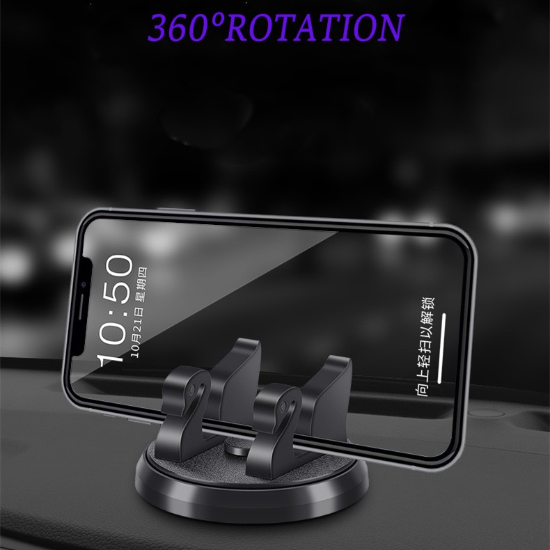 Giá đỡ điện thoại xoay 360 độ tiện lợi chất lượng cao cho xe hơi