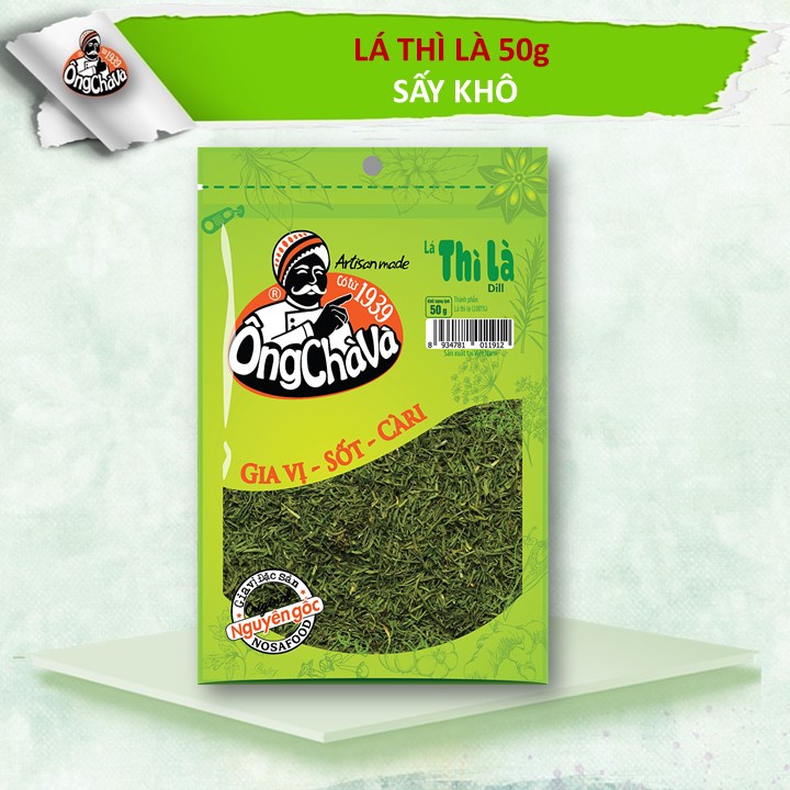 Lá Thì Là Khô Ông Chà Và 50gr - Dill Leaves