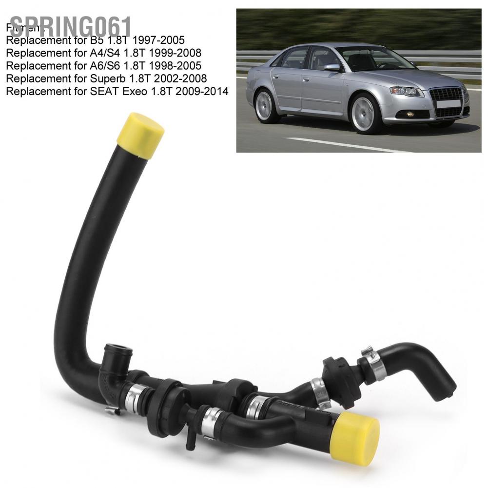 Spring061 Check Valve Breather Hose Assembly Vacuum 058133753B Replacement for A4/S4 1.8T 1999‑2008