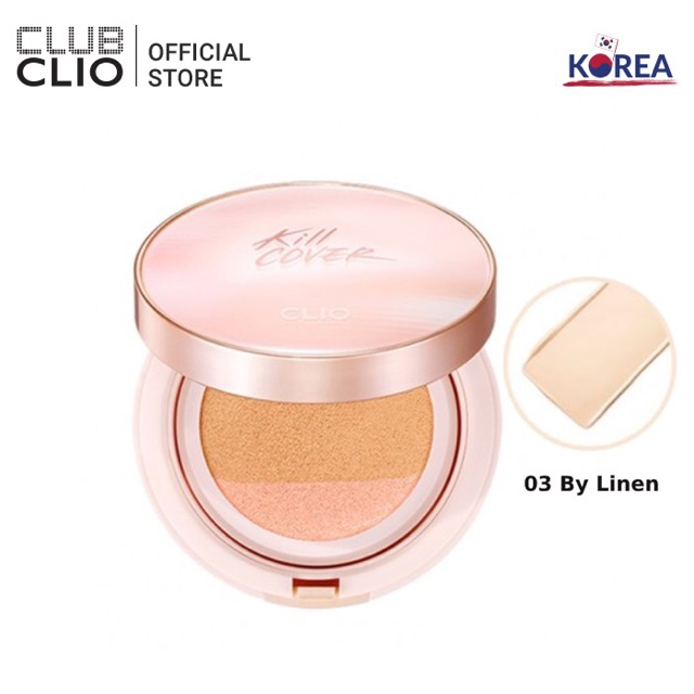 [BILL STORE- Săn Sale] PHẤN NƯỚC CLIO KILL COVER PINK GLOW CREAM CUSHION SPF40 PA++ | BigBuy360 - bigbuy360.vn
