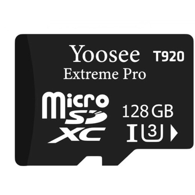 MicroSDXC 128GB Extreme Class10 U3 - CAMERA