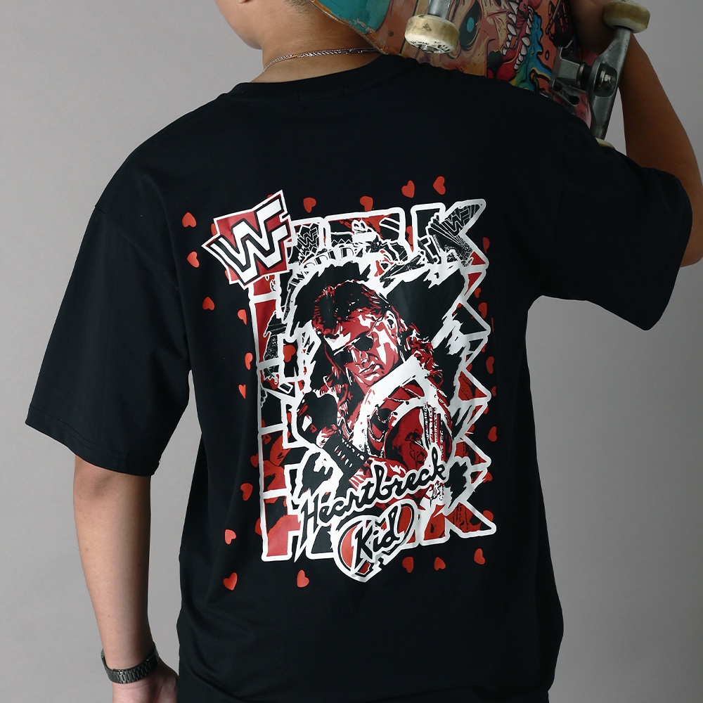 Áo thun UNISEX cổ tròn HDVERSE Shawn Michaels HBK WWE vải cotton 4 chiều thoáng mát, form cổ điển