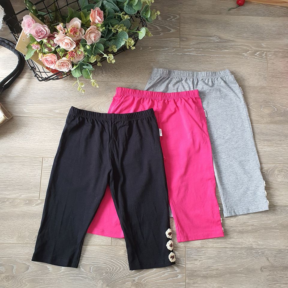 Legging lửng cho bé gái size từ 8-12kg