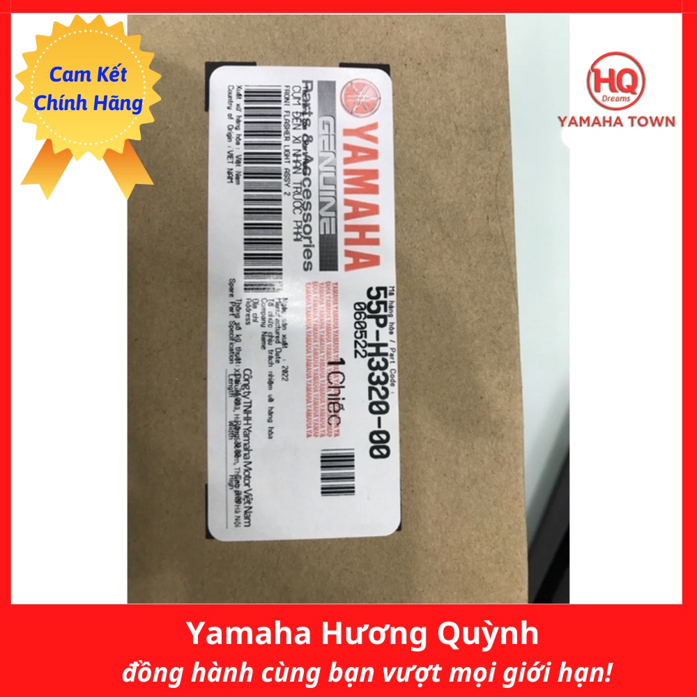 Cụm đèn xi nhan trước dùng cho xe Exciter 135 chính hãng Yamaha (đời xe 2011 trở lên) - Yamaha town Hương Quỳnh