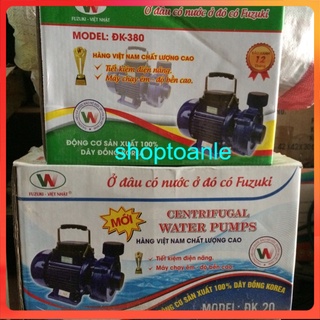 [FREESHIP] Máy bơm nước ly tâm FUZUKI động cơ 100% bằng đồng (loại 750W và loại 380W) - hàng Việt Nam sản xuất