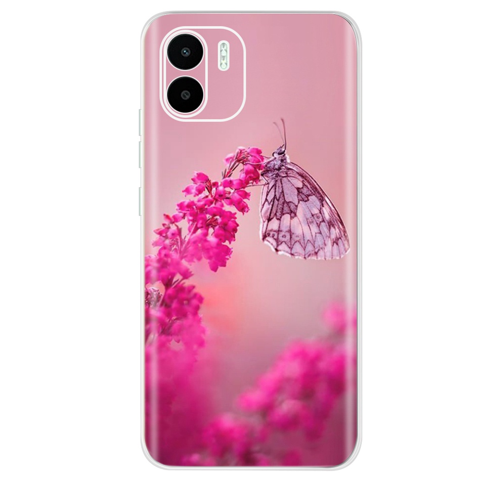 Ốp Điện Thoại Silicon Dẻo Họa Tiết Hoạt Hình Bông Hoa Xinh Xắn Cho Xiaomi Redmi A1 Xiaomi Mi A1 RedmiA1 4G 2022