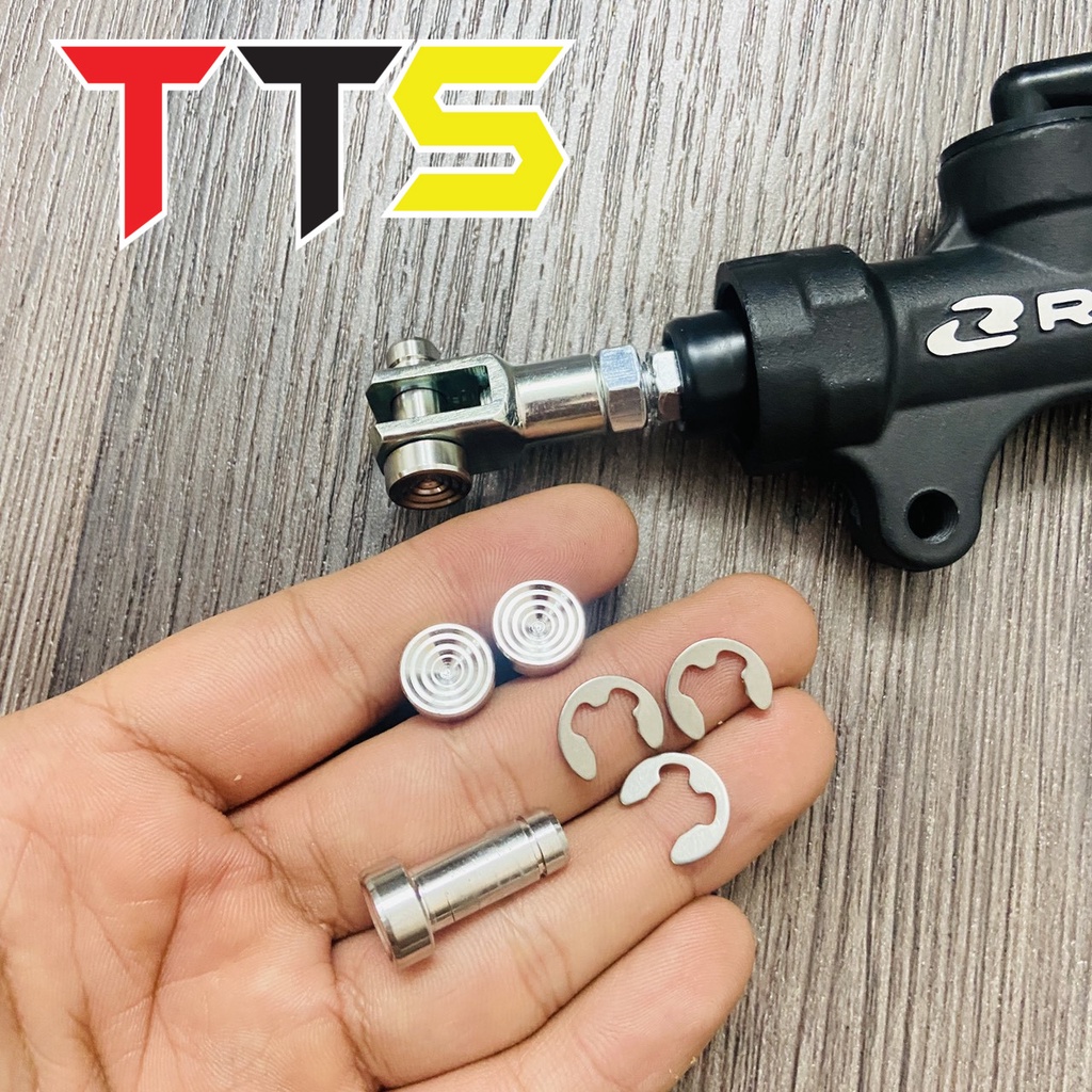 Ốc cốt xỏ pen đạp thắng đĩa sau chất liệu inox 304 mẫu Salaya thái xoắn kích thước 8ly20