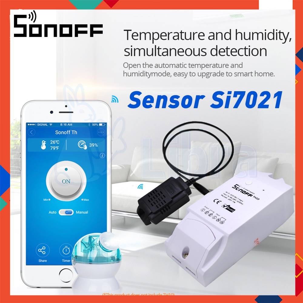 Mô-đun Cảm Biến Nhiệt Độ Và Độ Ẩm Chính Xác Cao Sonoff Si7021 Cho Sonoff Th10 Và Sonoff Th16 Huiteni