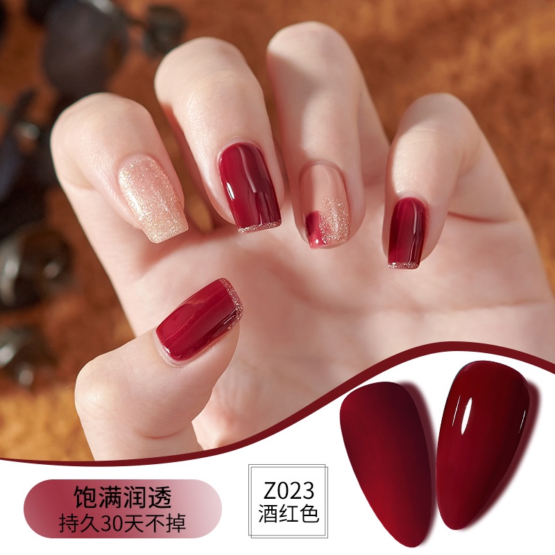 Sơn móng tay ximen 10ml , sơn gel nail lẻ chai 6 màu chính hãng