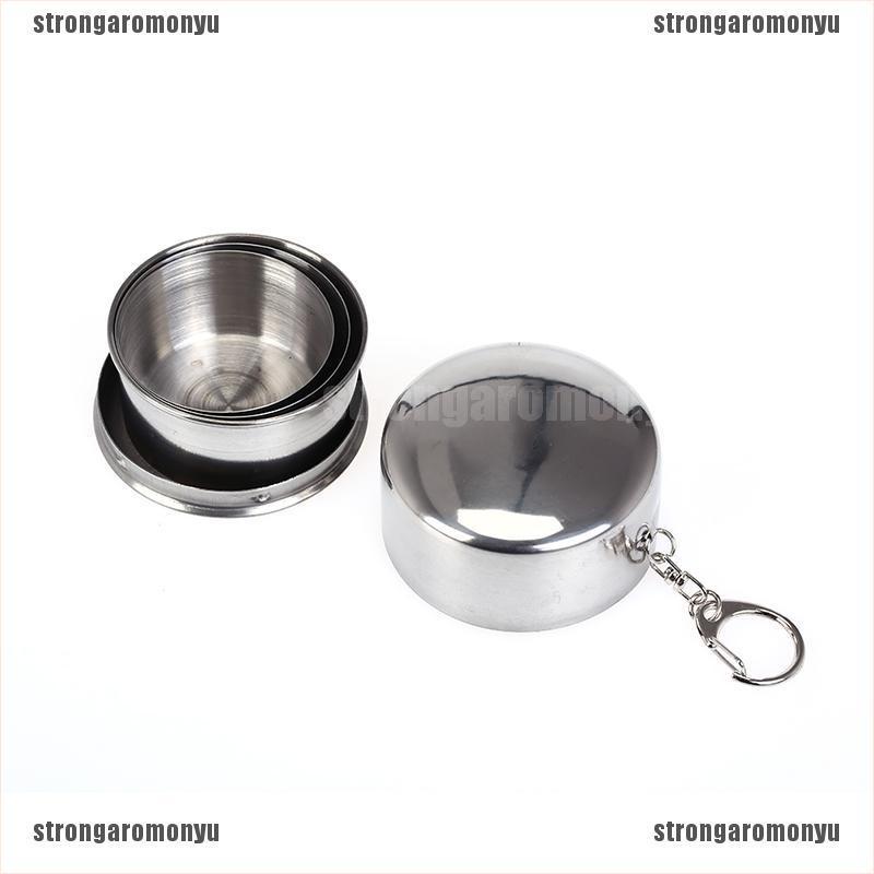 Cốc Inox 140ml Có Thể Gấp Gọn Tiện Dụng Mang Đi Du Lịch