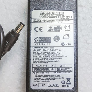 Adapter Sạc Laptop Samsung 90W 19V 4.74A