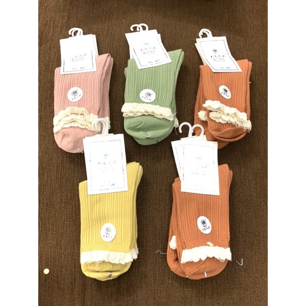 Set 5 Đôi Tất/ Vớ Cổ cao Siêu Bánh Bèo Dành Cho Nữ.