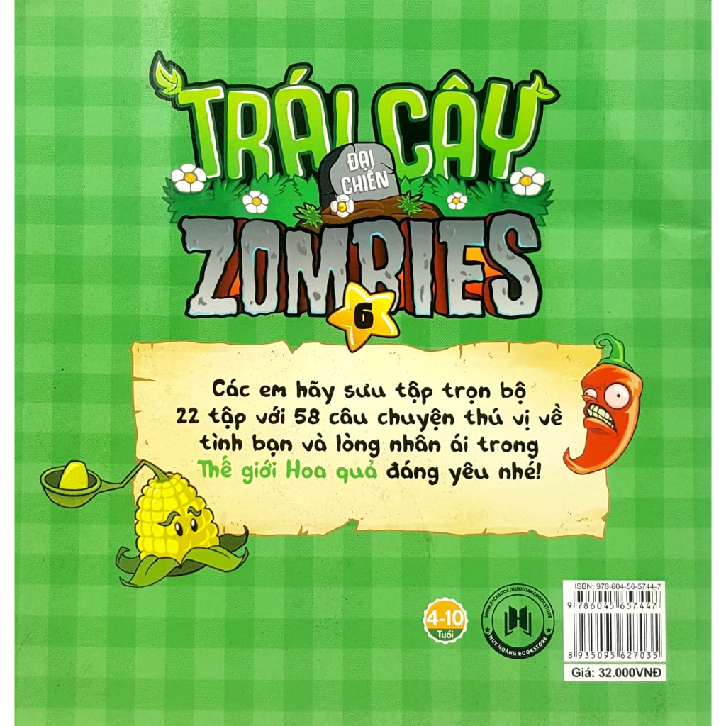 Sách - Trái Cây Đại Chiến Zombie 6 - Chiến Binh Thầm Lặng (Tái Bản 2019)