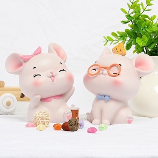phụ kiện bánh sinh nhật [FREESHIP🚗] Chuột cute dễ thương trang trí bánh sinh nhật