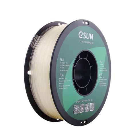 Nhựa in 3D ESUN PLA trong suốt - PLA filament_Clear - 1.75mm - 1kg