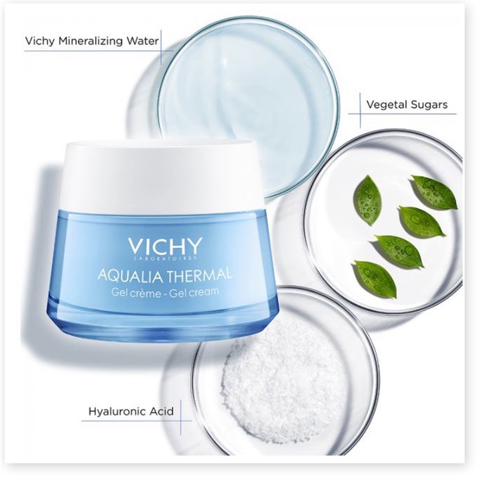 Kem Dưỡng Ẩm, Cấp Nước Cho Da Dầu Vichy Aqualia Thermal Cream-Gel 50ml