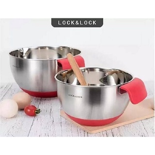 Tô trộn mixing bowl Inox Lock&Lock
