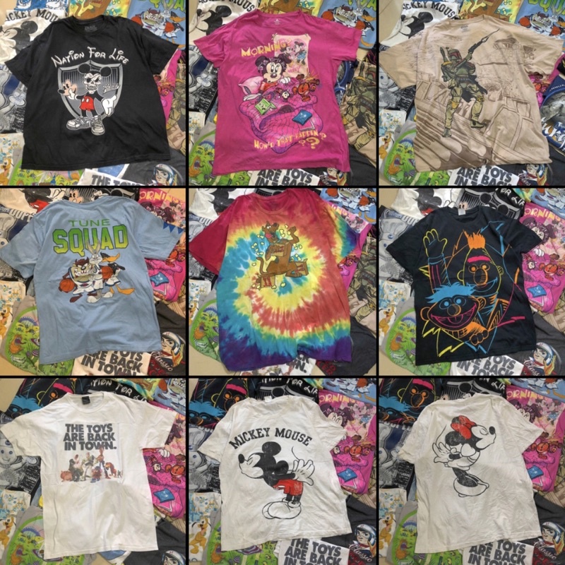 ÁO THUN HOẠT HÌNH 2HAND