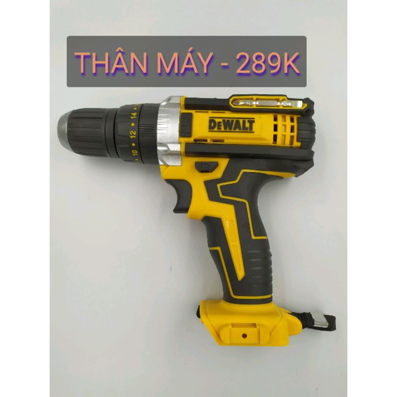 THÂN MÁY hoặc PIN của khoan Dewalt 24V