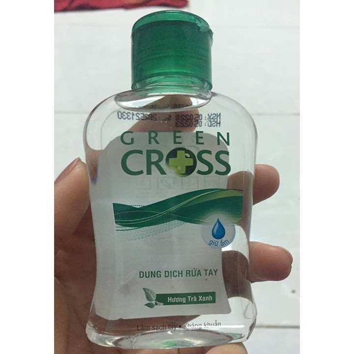 Nước rửa tay khô Green Cross 100ml - 250ml