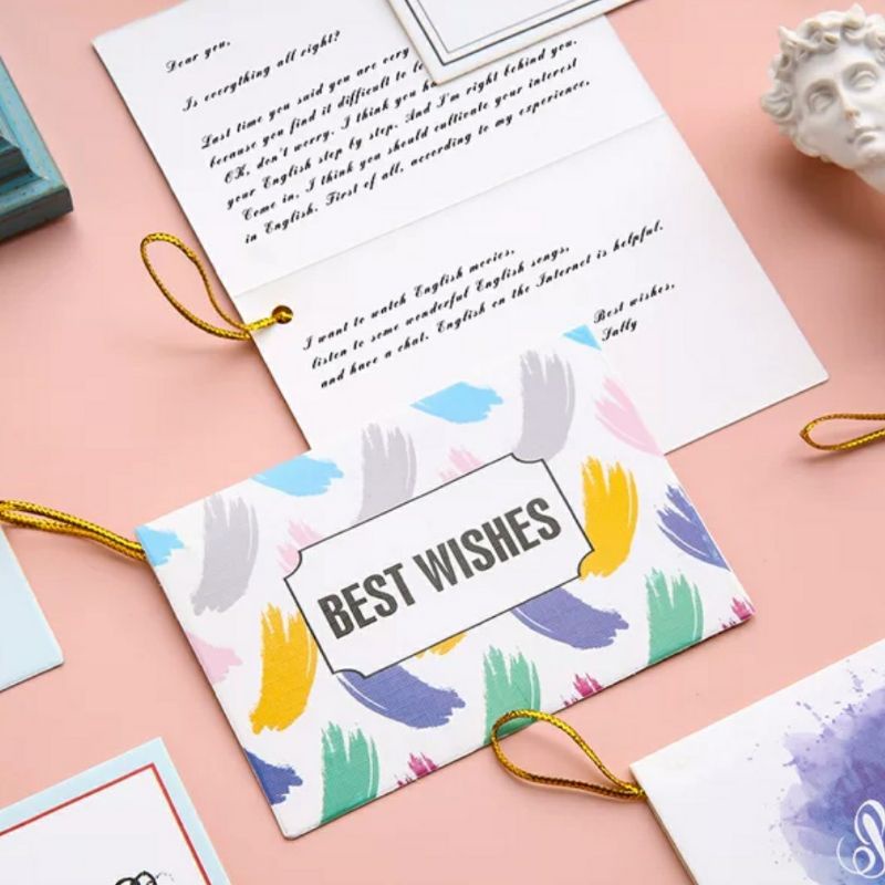 THIỆP MINI BEST WISHES