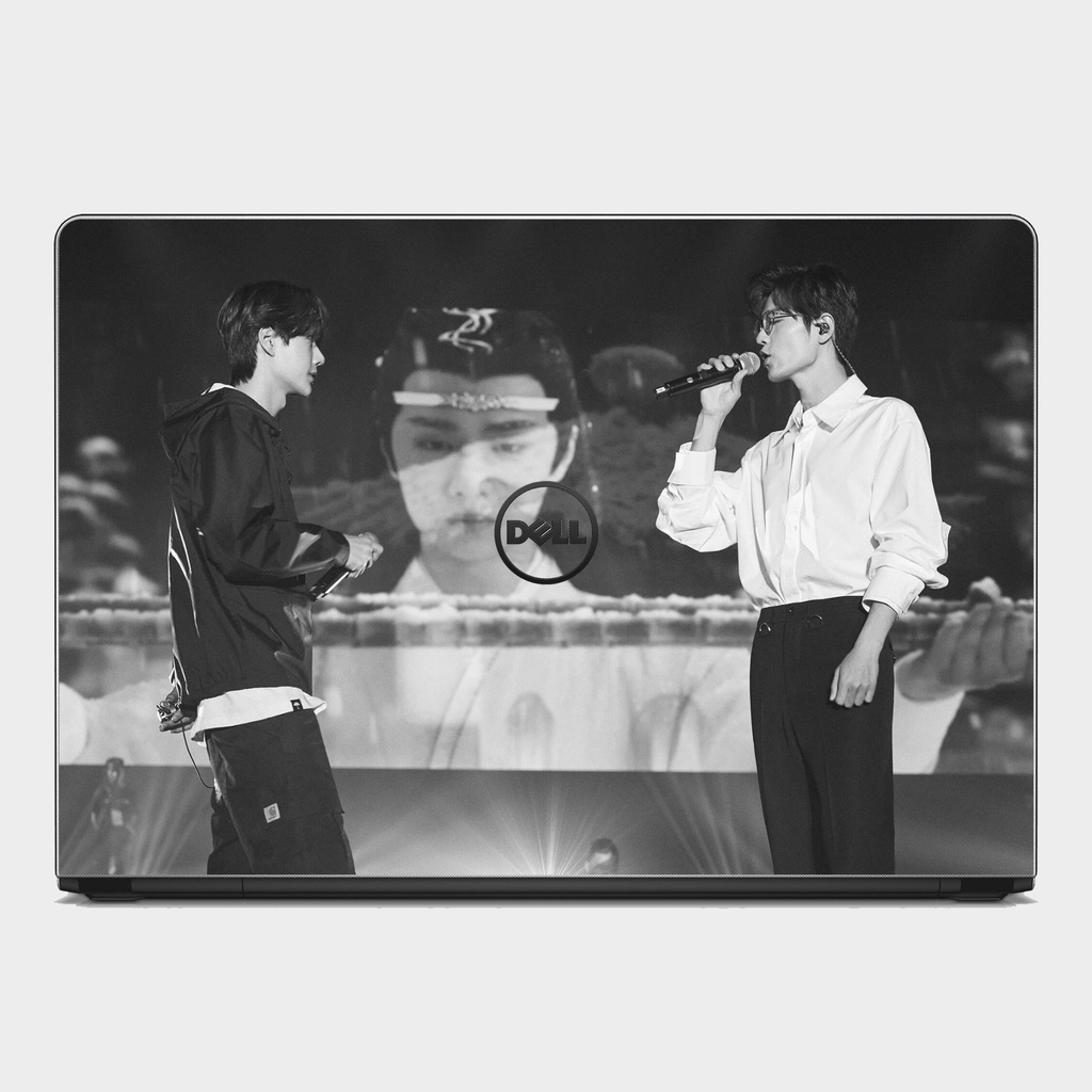 SKIN dán Laptop in hình Tiêu Chiến- Vương Nhất Bác. Đủ các dòng máy: Asus, Acer, Dell, HP,.. In theo yêu cầu