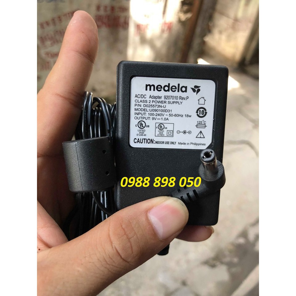 dailyphukien192 adapter-sạc medela pump 9v-1a sử dụng điện 220v