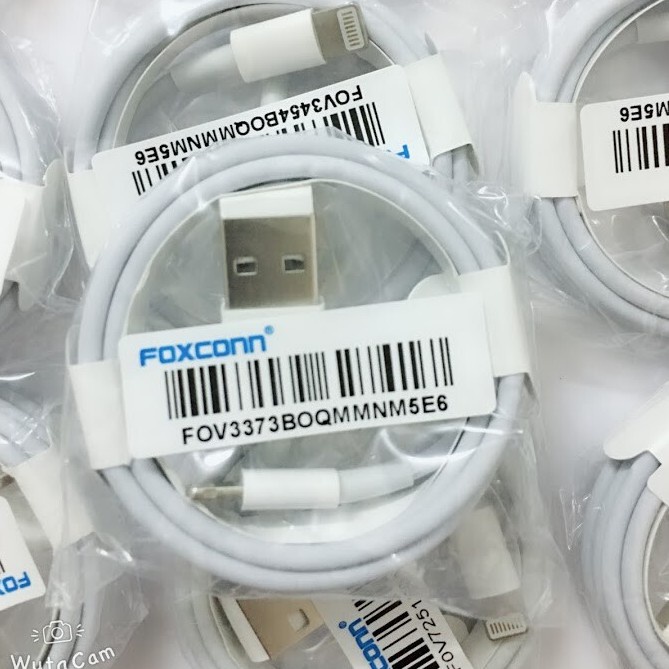 Cáp sạc iPhone iPad Airpods Lightning FOXCONN Sạc Nhanh truyền dữ liệu tốt an toàn 1V-5A - 1 Đổi 1 Trong 30 Ngày