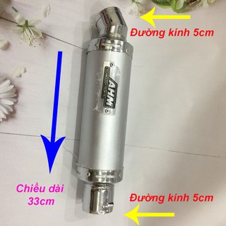 Ống xả bô ahm gắn độ xe máy các dòng