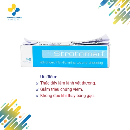 Stratamed – Gel hỗ trợ cải thiện sẹo (Tuýp 5g)