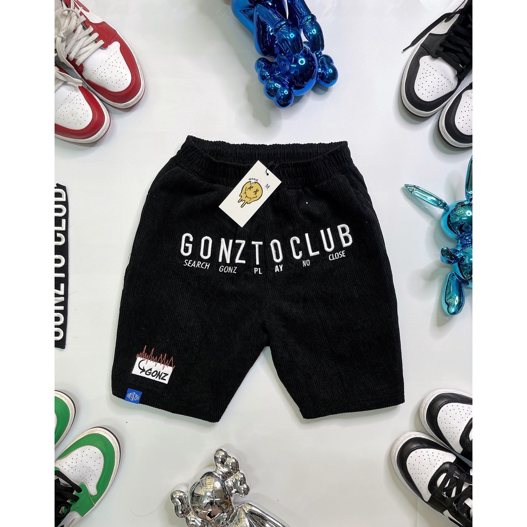  Quần Short Nam Nữ Nhung Pants Gonz Club 02 | BigBuy360 - bigbuy360.vn