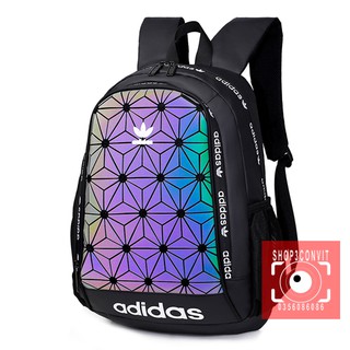 Balo laptop thời trang phản quang/dạ quang 3D -2020