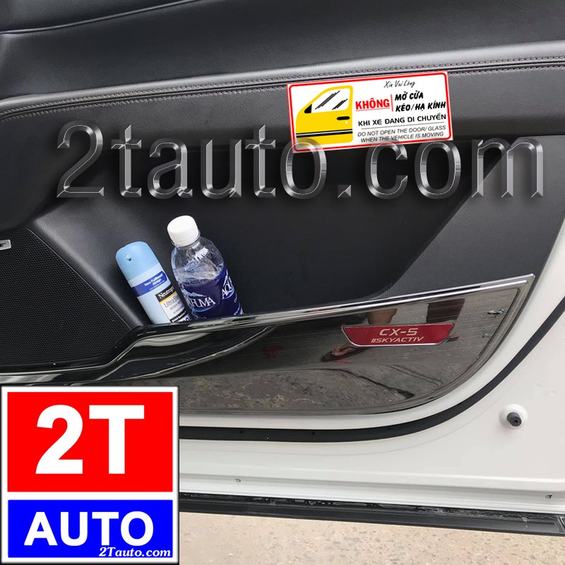 LOGO STICKER TEM DÁN CẢNH BÁO KHÔNG MỞ CỬA, KHÔNG KÉO HẠ KÍNH TRÊN Ô TÔ XE HƠI SKU khongmocua