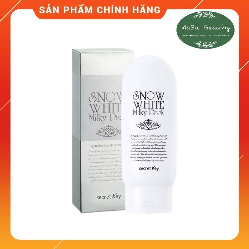 Kem Tắm Trắng Secret Key Snow White Milky Pack (200g)