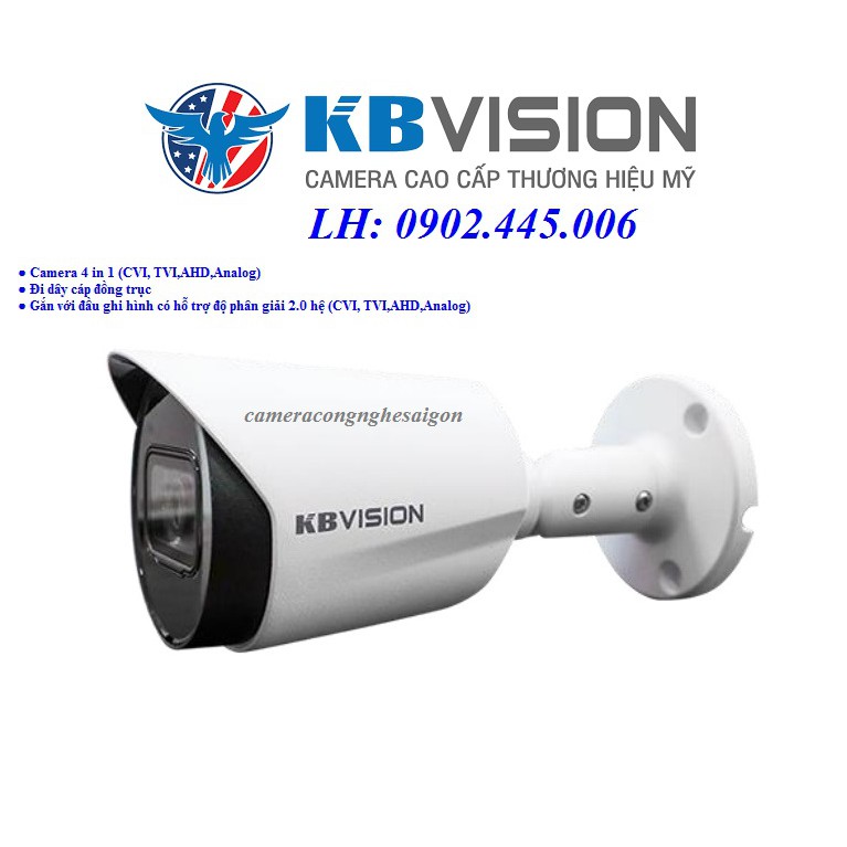 Camera 4in1 Kbvision KX-C2121S5 - 2MP