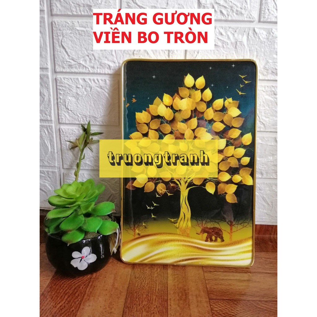 [Khổ lớn 1.6m] Tranh hiện đại hoa lá, hươu,thuyền, tài lộc phong thủy, tranh treo tường, tranh tráng gương, tranh canvas