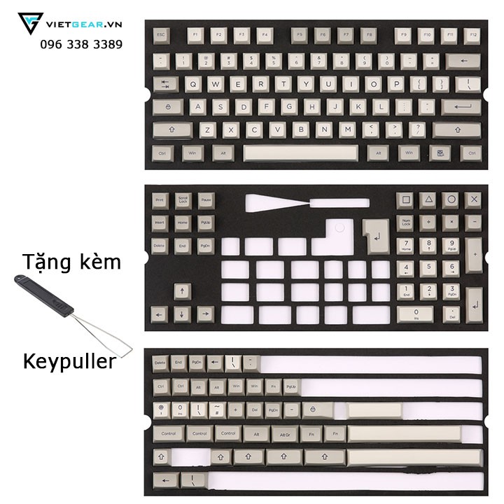 Bộ nút bàn phím cơ SA Restro PBT 149 nút, in dyesub | BigBuy360 - bigbuy360.vn