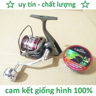Máy Câu SG 6000 Tay Cầm Titan - Tặng Kèm 100m Cước Chính Hãng