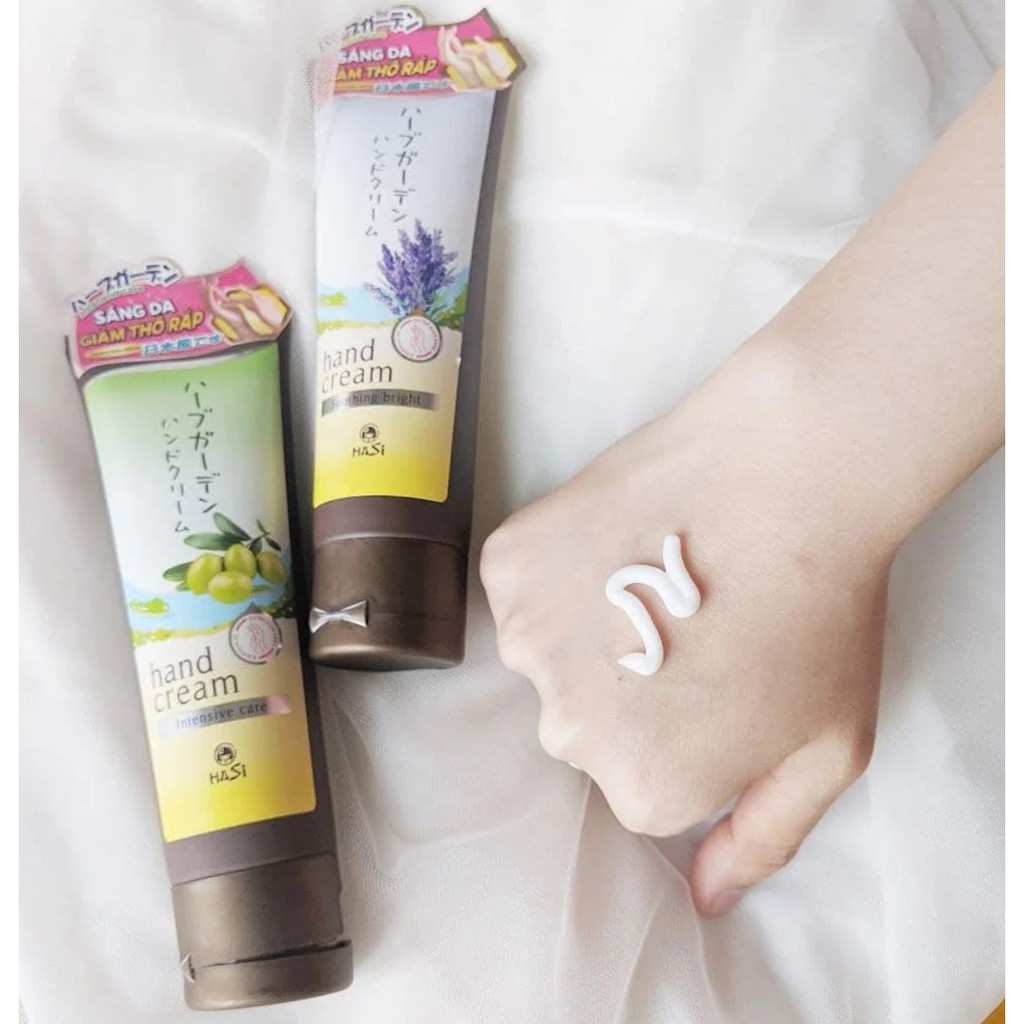 Kem Dưỡng Tay Hasi Thảo Mộc Dưỡng Sáng Da Tay &amp; Móng Hand &amp; Nail Cream 80g