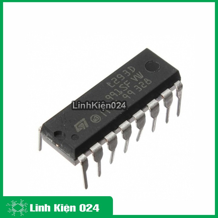 IC L293D Dip-16 IC Điều Khiển Động Cơ