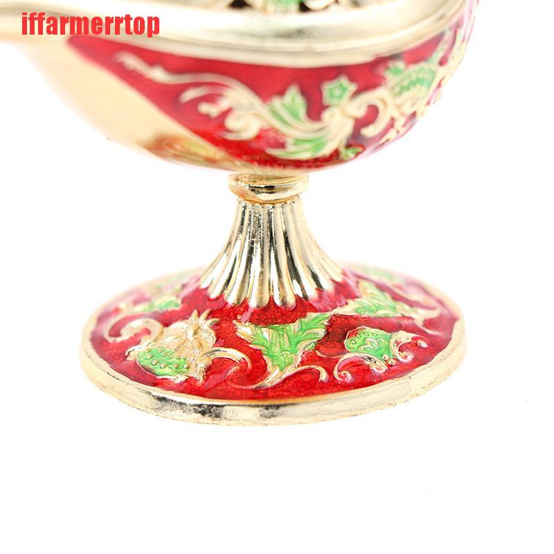 {iffarmerrtop}Aladdin Magic Lamp Decoration Miniature Figurines European Vintage Home Decor EQK