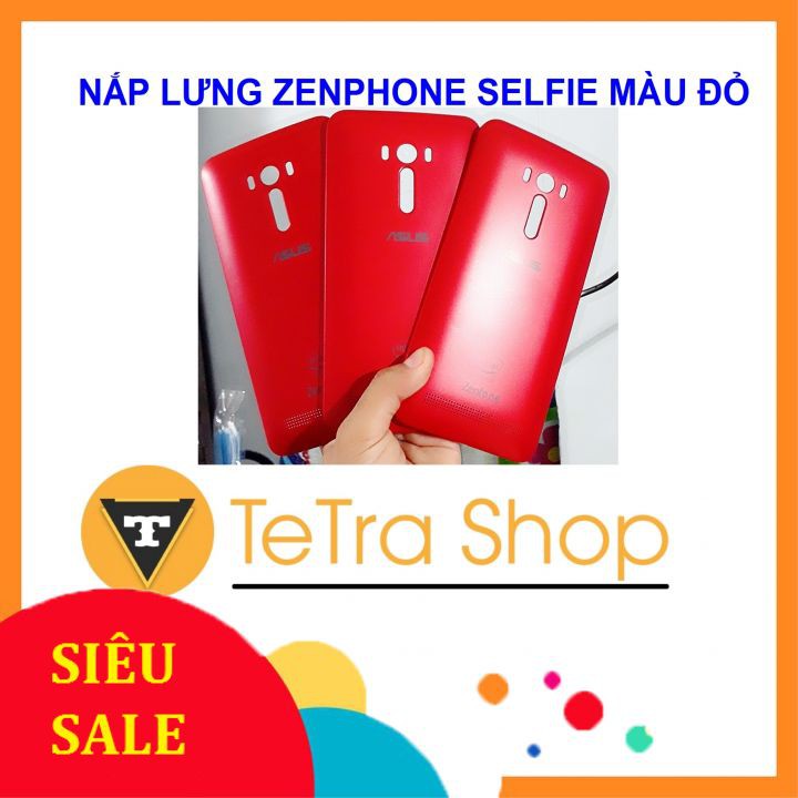 NẮP LƯNG ZENPHONE SELFIE MÀU ĐỎ