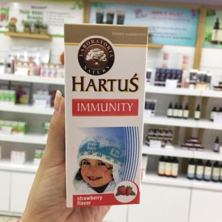 Hartus immunity tăng cường sức đề kháng cho trẻ